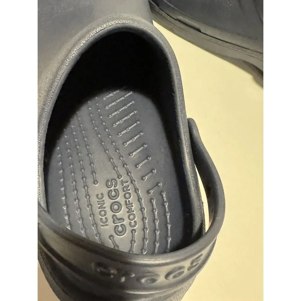 Crocs Men's 7 Women's‎ 9 Navy Solid